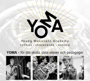 YOMA - Young Musicians Academy stöds I tre projekt av Signatur – insamlingsstiftelse för musikfrämjande